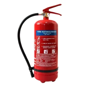 6KG ABC Dry Powder Fire Extinguisher 20% Content CE ISO EN3 BSI Certified