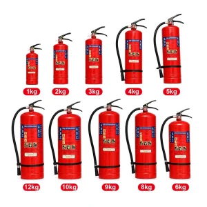6Kg ABC Fire Extinguisher for Car Home 1kg Dry Powder Fire Extinguisher With ISO9001:2008 for Fire Suppression