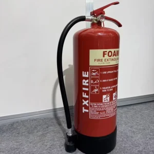 6L 9L Steel Foam Fire Extinguisher with Anti Reignition Feature Portable Class a for Liquids +5 +60 Temperature Range