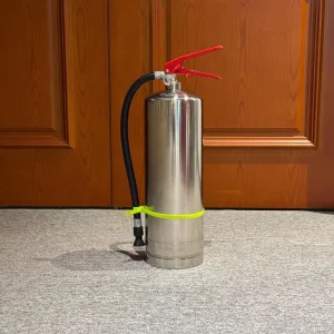 6L Stainless Steel Cylinder Portable Water-based Foam Fire Extinguisher 15-30s Discharge Time
