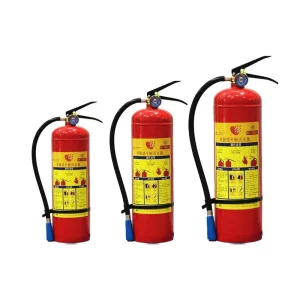 6kg DCP Fire Extinguisher System Portable Emergency Fire Extinguisher Dry Powder for Chemical Plants Libraries