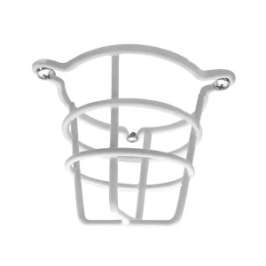 6pcs Per Pack White Fire Sprinkler Head Cage for Protecting Flush Mount Side Wall Semi Recessed Sprinkler