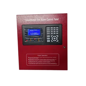 8 Zone Conventional Fire Alarm Control Panel Screen AC90~270V Single 12V Backup Battery CE Certified Wall Mounted XHA XHA1008