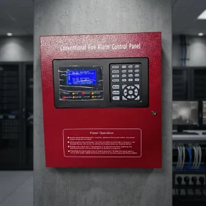 8 Zone Conventional Fire Alarm Control Panel with Screen AC220V Single LED Display Fire Alarm System OEM ODM Factory