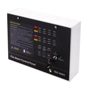 8 Zone Factory Fire Alarm Control Panel with 2pcs Sounder Total Solution for Fire Safety