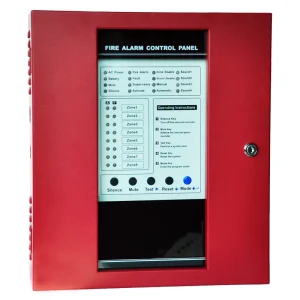 8 Zones Fire Alarm Control Panel RS485 Communication Smart Conventional Fire Alarm System