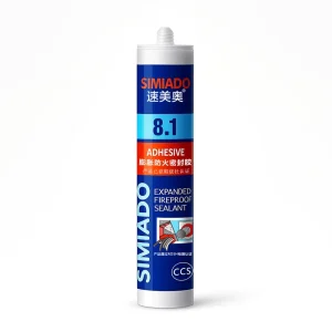 8.1 Intumescent Elastic Silicone Fireproof Sealant for Construction Flame-Retardant and Fire-Resistant Cable and Marine Sealing