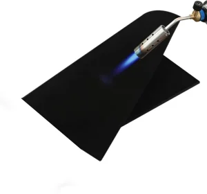80″x 54y Fireproof Welding Blanket Pad Fire Resistant Felt Cloth for Heat Shield for Soldering Firepit Smoker Black