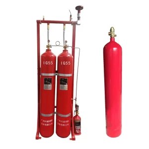 80L IG55 Gas Fire Suppression Device Automatic Fire Extinguishing System