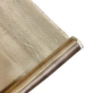 840 Gram C Glass Fiberglass Cloth Fabric in Light Brown with Cutting Service for Fire Blanket Roll HT800