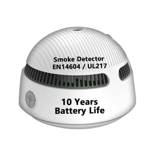 85Db Standalone Smoke Alarm Fire Alarm Sensor Intelligent Photoelectric Smoke Detector Audible and Visual Alarm