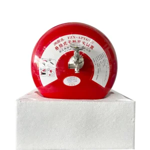 8KG Automatic Hanging Dcpdry Powder Fire Extinguisher 68 Degrees Fire Suppression System Carbon Steel Red Five Year