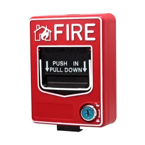 9-28VDC Wired Fire Alarm Conventional Manual Call Point Fire Safety Pull Alarm Station Fire Alarm Button