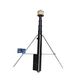 9-meter Electric Portable Telescopic Mast for Installation and Use with Antennas and CCTV Cameras