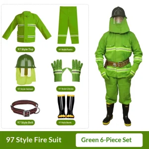 97 Models 02 Models 14 Models 17 Models 20 Models Fire Suits 5-piece Set for Firefighters Fireproof Training Wear