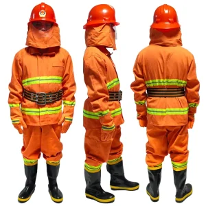 97 Style Flame Retardant Combat Uniform Fire Fighting Made of Aramid Material