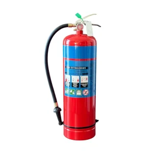 9L AFFF Foam Fire Extinguisher Steel Cylinder Portable Vehicle Emergency Use Red Color Class a B E F