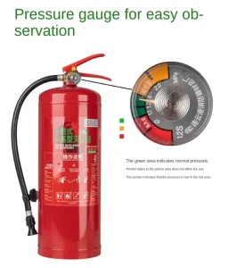 9L Steel Water Based Class a Fire Extinguisher Portable with 12 Month Warranty