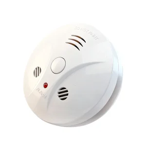 9V Battery Operated Photoelectric Smoke Alarm with 85 DB Alarm and Low Battery Warning
