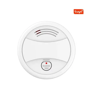 9v Bateria Detector De Humo De Tuya WIFI Con Sensor De Incendio De Alarma 80db Con Mensaje Push