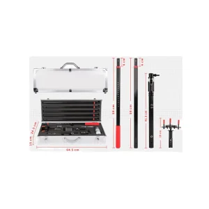 ABS CZ07 Stainless Steel Smoke Heat Detector Tester Removal Tool Easy Operation Firefighting Equipment Fire Accessory