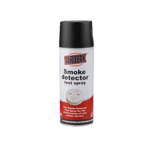 AEROPAK Smoke Detector Test Aerosol Spray 200ml Fire Alarm Tester 3 Year Battery Low MOQ Chinese Manufacturer Tinplate Can Model