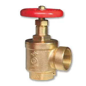 ANSI UL 668 Compliant Brass Copper 1.5inch 2.5inch Hose Angle Valve