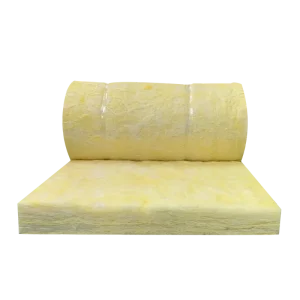 ASTM E96 Standard Metal Building Roofing Fiberglass Insulation Roll R235 100mm Soundproof Glass Wool Blanket
