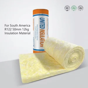 ASTM ISO Glass Wool Roll Lana De Vidrio for Residential Commercial Use Energy Saving and Easy to Install in South America