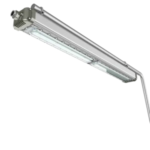 ATEX Certified 80W 120W LED Industrial Explosion Proof Linear Lights Emergency Lamp Ceiling Mount IP66 2400LM 6000 6500K