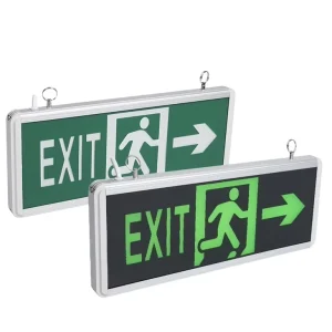 Accepting Customized Hanging Emergency Fire Exit Sign Lights and LED Emergency Lighting Fixtures