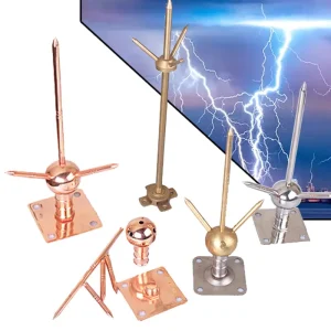Active Lightning Rod Arrester for Lightning Protection