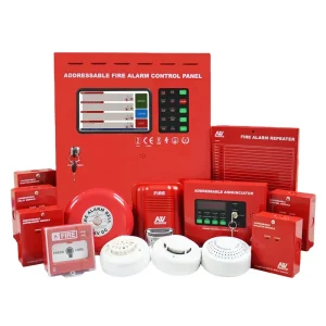 Addressable Fire Alarm System 8 Loop Fire Alarm Control Panel