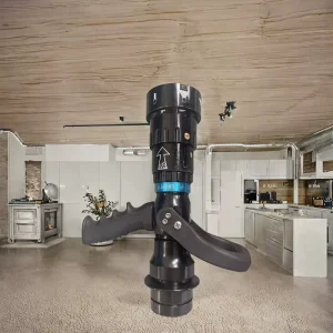 Adjustable Flow Fire Hose Foam Nozzle Stainless Steel Cast Iron Rubber Aluminum Alloy for Firefighting Equipment Accessories
