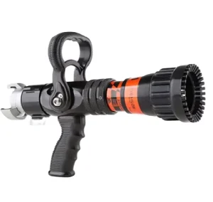 Adjustable flow Pistol grip Aluminium Alloy Fire Hose Nozzle 475 Litres Per Minute Fitted With A Storz NH Coupling