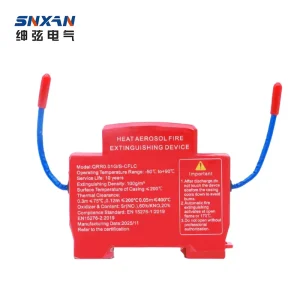 Aerosol Automatic Fire Suppression Device Auto Sensing Fire Extinguisher Patch for Home Electrical Panels & Cabinets