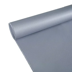 Alkali Free E Glass Fiberglass Cloth Roll 14.2oz 480gsm Flame Retardant Both Sides Silicone Rubber Coated for Welding Blanket