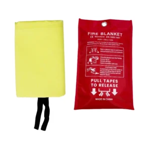 All Sizes Silicone Coated Fiberglass Fire Blanket Efficient Home Kitchen Emergency Fire Fighting Use Factory Direct