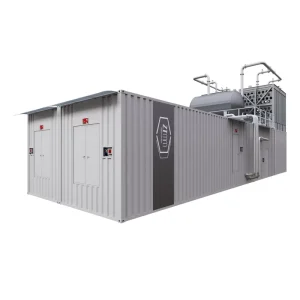 All-in-One Modular Container Data Center with High-Performance Liquid-Cooled GPU Server Racks for Advanced Computing