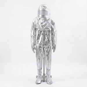 Aluminum Foil Fireman Suit Fireproof Clothing Heat Resistant Firefighting Uniform