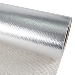 Aluminum Foil Glass Fiber Cloth Thermal Insulation Cotton Radiation Shielding Flame Retardant Fireproof Fiberglass Base Welding