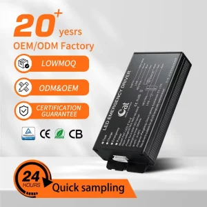 Aluminum Housing Led Emergency Driver with Rechargeable 3.7v Li-ion Battery and CE ROHS Certification for 3-60W Led Lights