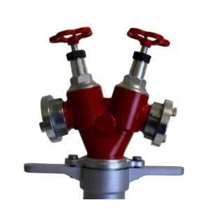 Aluminum Hydrant Standpipe for Romania Style DN80 21 2″x21 2″ Outlet 2pcs 2.5″ Storz Couplings Under Column Inlet 3″ Thread