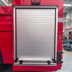 Aluminum Roller Fire Shutter Manual Kitchen Door Carriage for Supermarket Firefighting Equipment Accessory