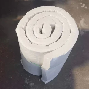 Aluminum Silicate Eco-Friendly Fireproof Resistant Insulation Needle Punched Scroll Board Blanket