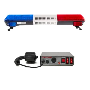 Ambulance Emergency Led Lights 12V Blue with 132LEDs Warning Strip Roof LED Lights for Cars and Vehicle