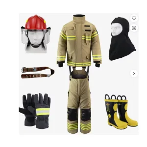 Aramid Firefighter Protection Fire Safety Anti Fire Suit