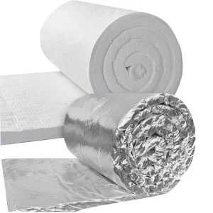 Asbestos-free Ceramic Fiber Blanket Heat Insulation Material Energy-saving Lining Boiler Pipe Refractory 1000-1430 Working