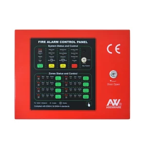 Asenware AW CFP2166 Series 8 Zone Conventional Fire Alarm Control Panel