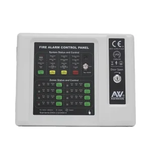 Asenware Fire Alarm System 2 Zone Conventional Fire Alarm Control Panel